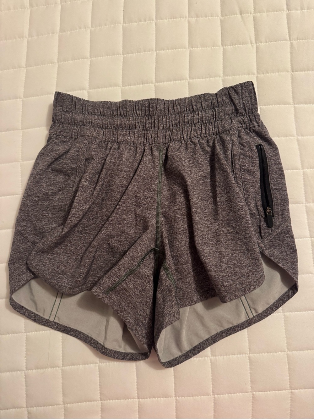 lululemon athletica Women’s Tracker shorts Heather Gray